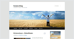 Desktop Screenshot of howoblog.at